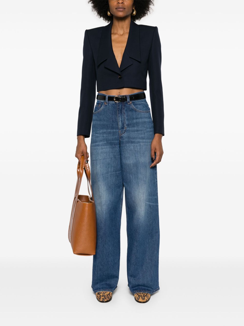 Chloé Chloé Wide-leg jeans in denim