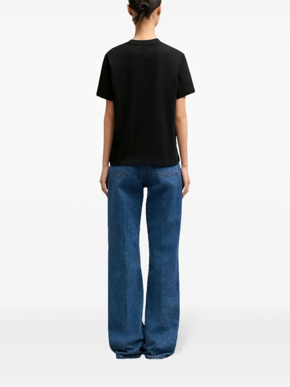 Ami Paris Ami Paris T-shirts and Polos Black