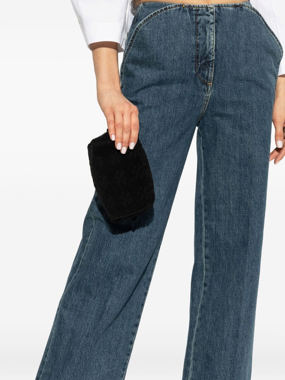 Tory Burch Tory Burch T Monogram Terry Pouch