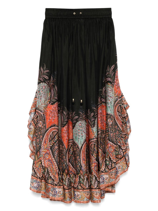 Zimmermann Zimmermann Rhiannon Ruffle Maxi Skirt