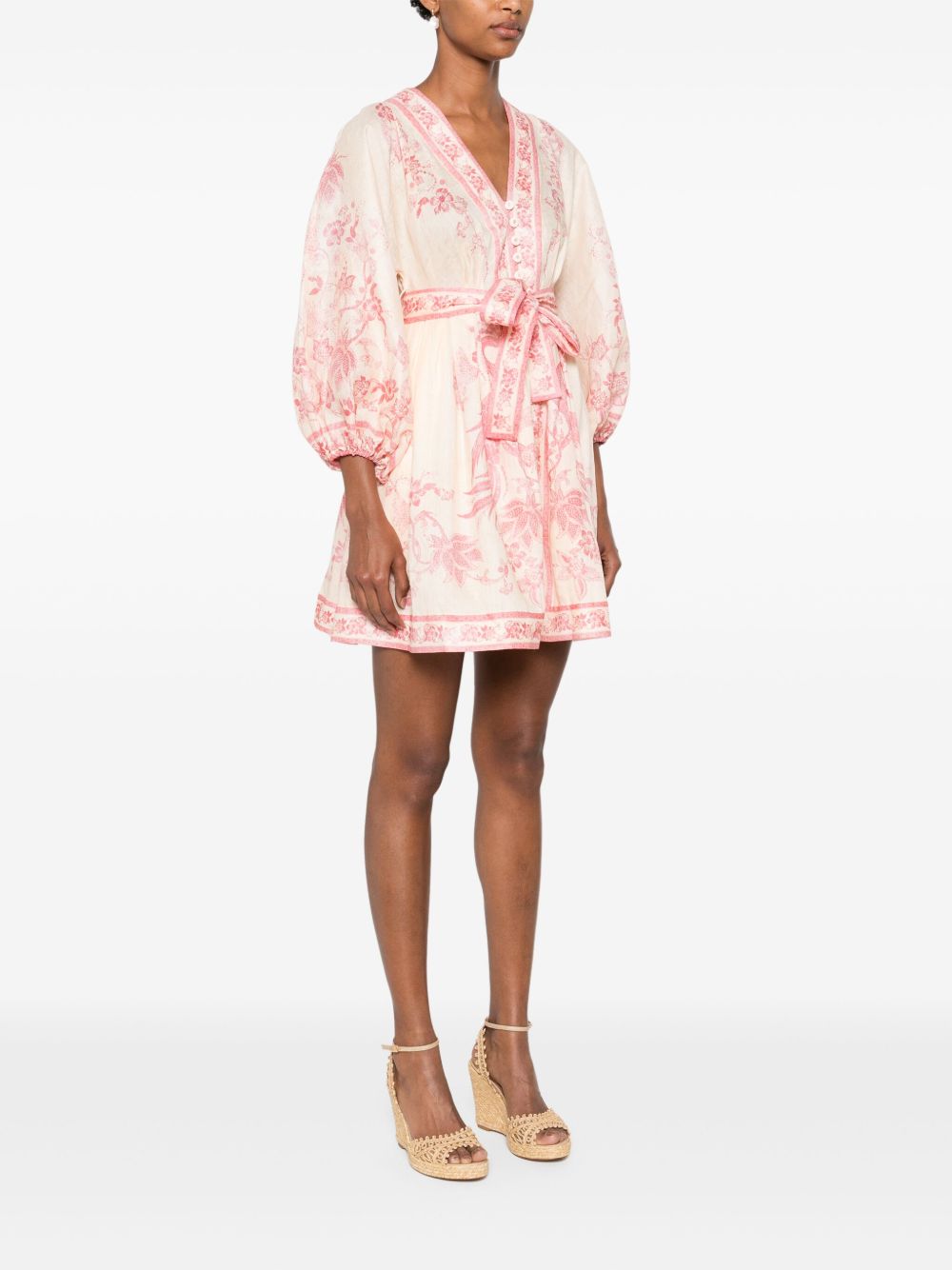 Zimmermann Zimmermann Lucky Linen Mini Dress