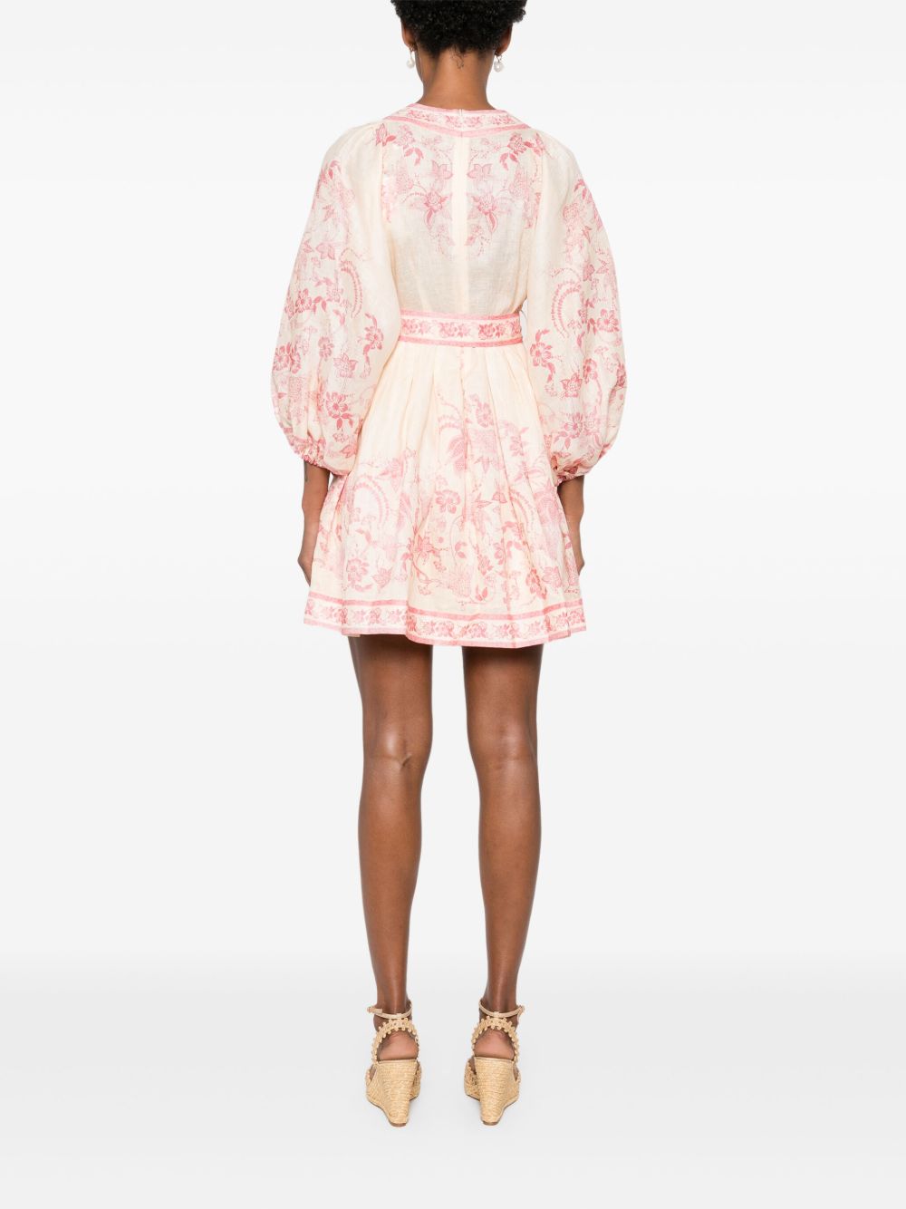Zimmermann Zimmermann Lucky Linen Mini Dress