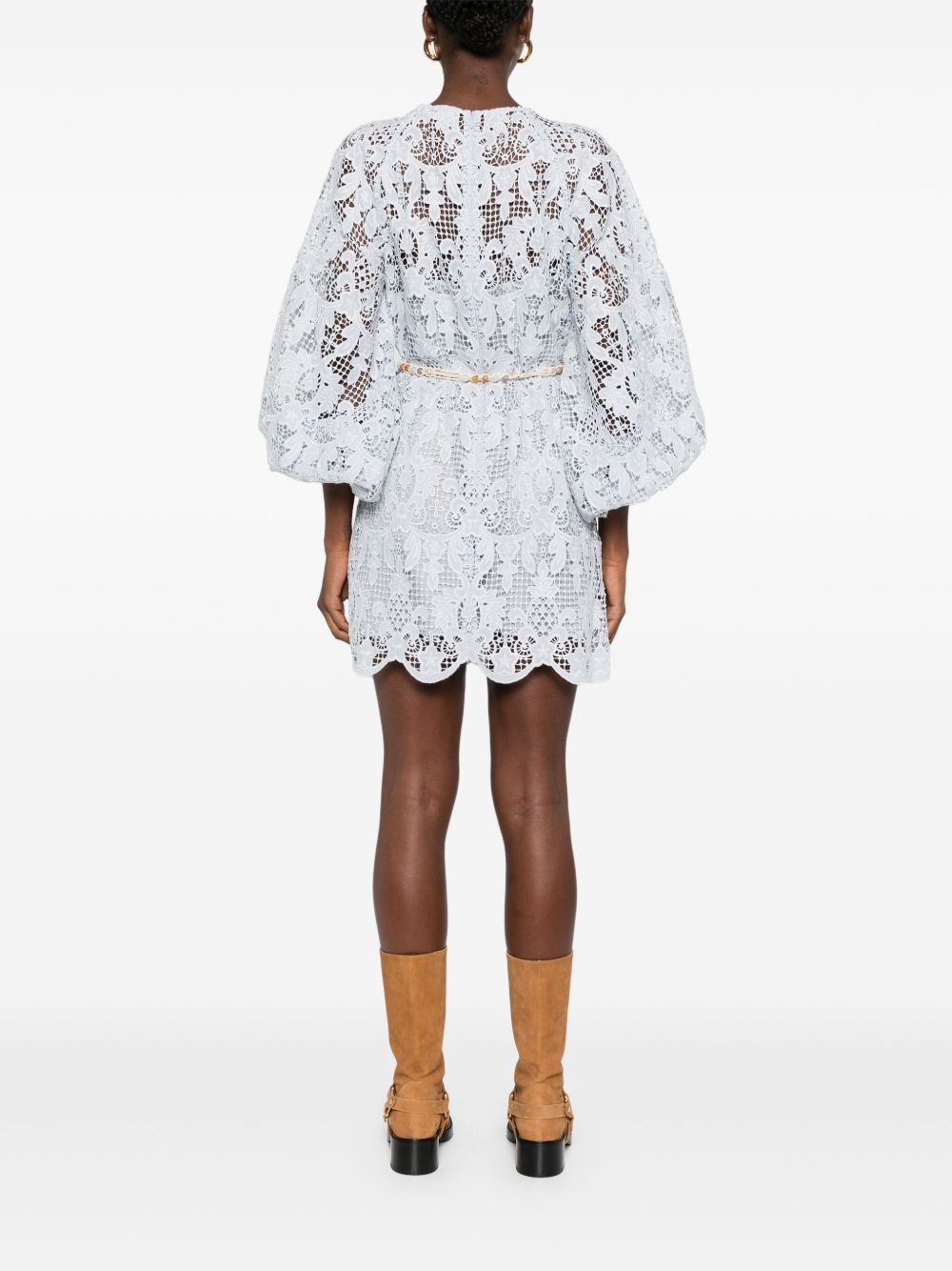 Zimmermann Zimmermann Lace detail mini dress