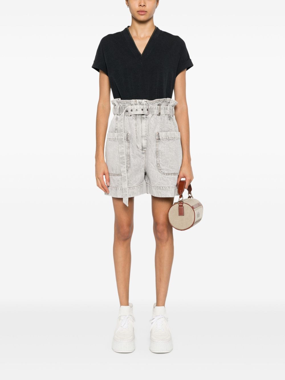 Brunello Cucinelli Brunello Cucinelli Monili-chain cotton T-shirt