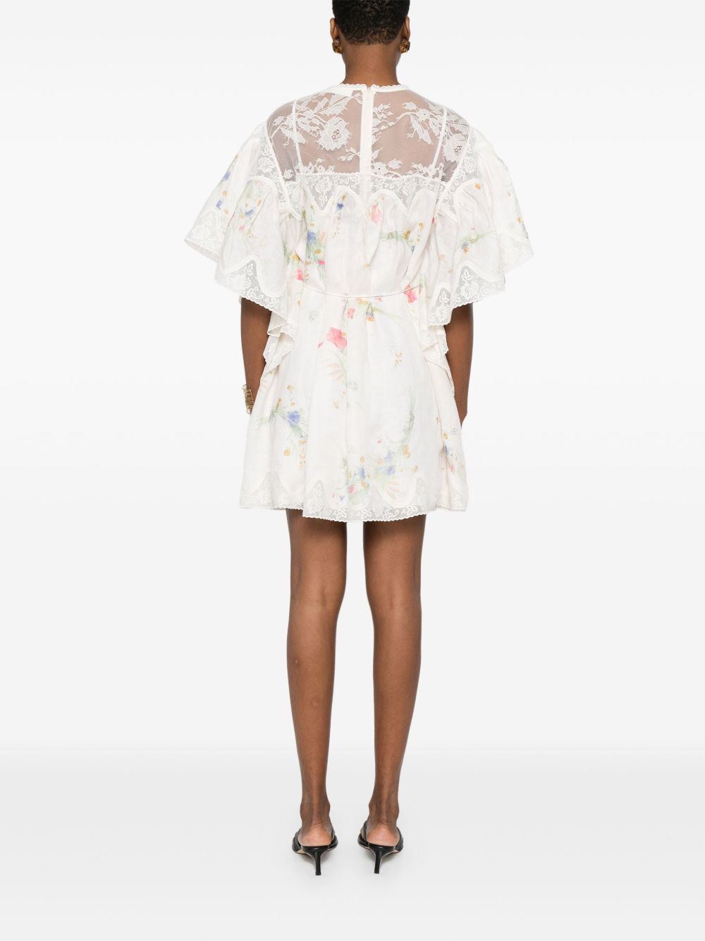 Zimmermann Zimmermann Lace-trimmed dress