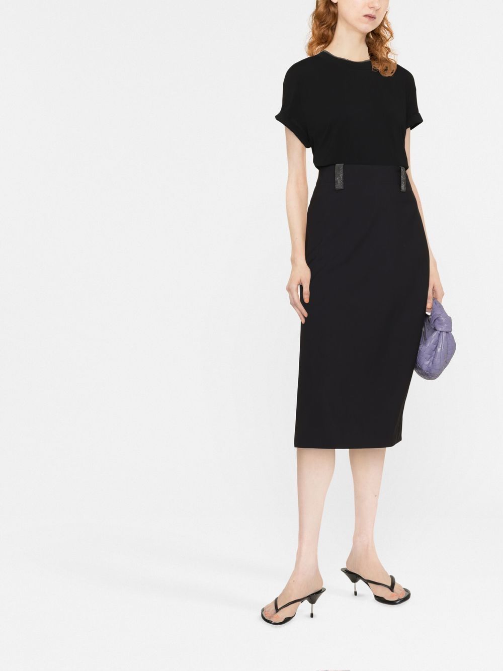 Brunello Cucinelli Brunello Cucinelli Round-neck short-sleeve T-shirt