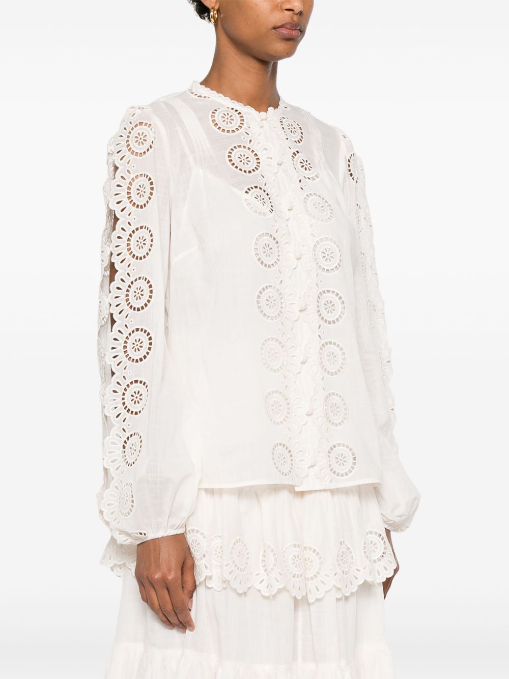 Zimmermann Zimmermann Lucky embroidered blouse