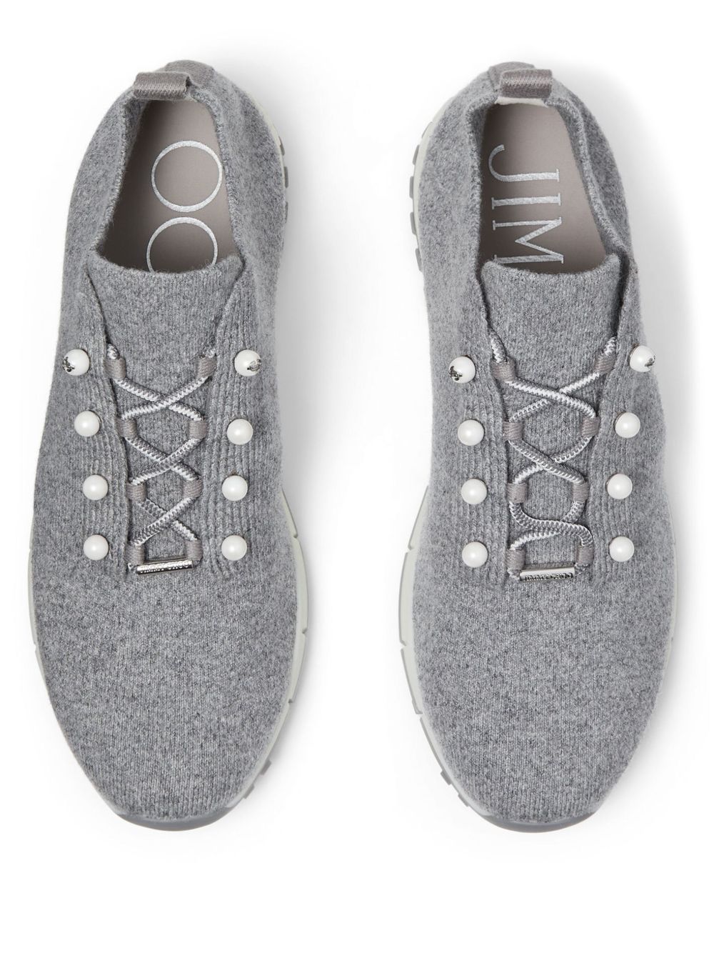 Jimmy Choo Jimmy Choo Veles Cashmere Knit Trainers