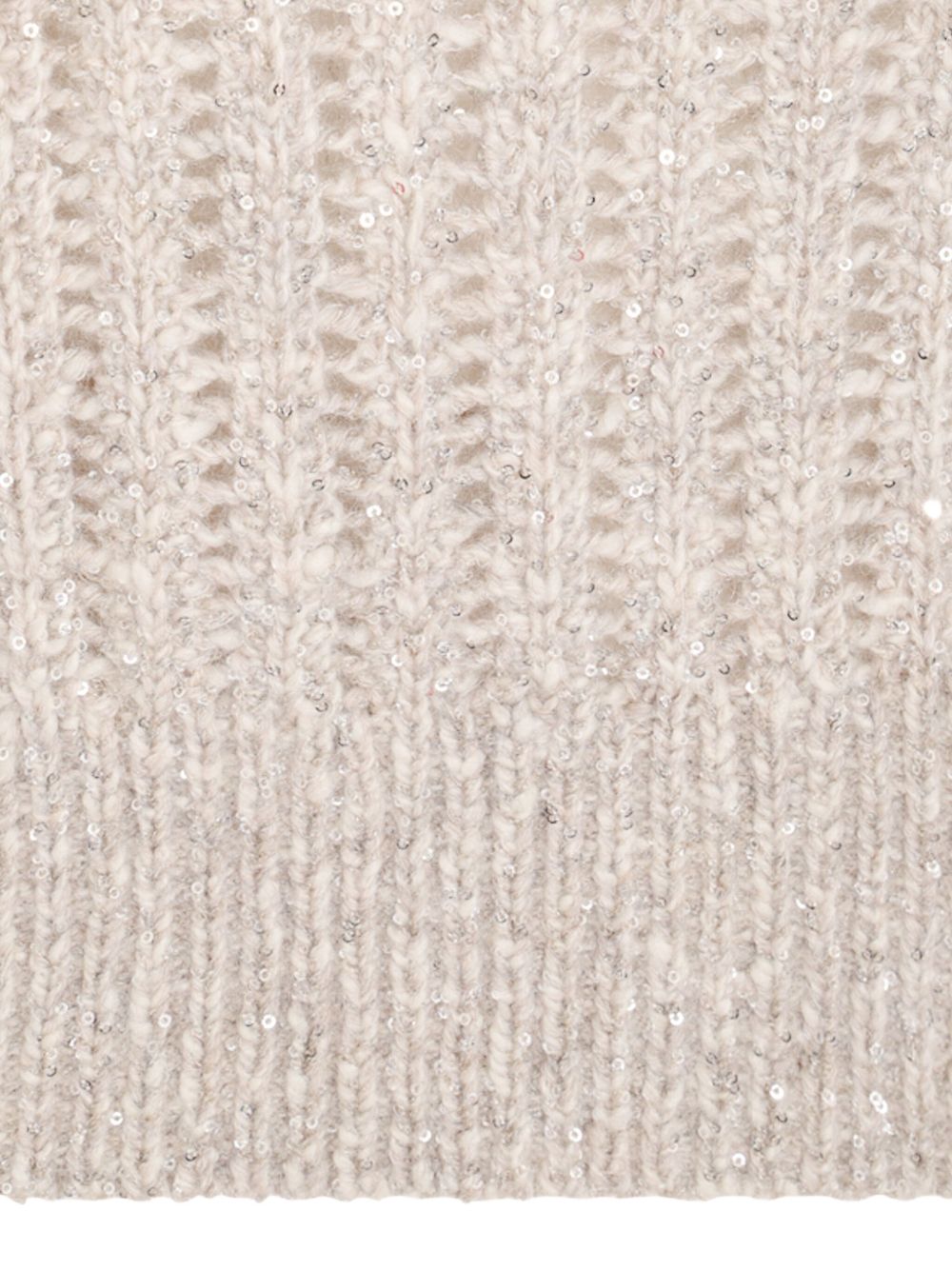 Brunello Cucinelli Brunello Cucinelli Natural Knitted Crewneck Vest