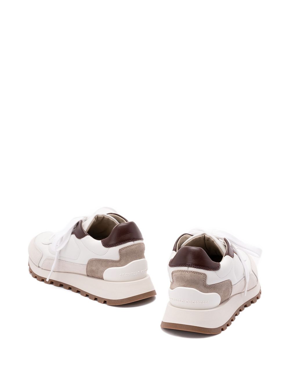 Brunello Cucinelli Brunello Cucinelli Calfskin and suede runners