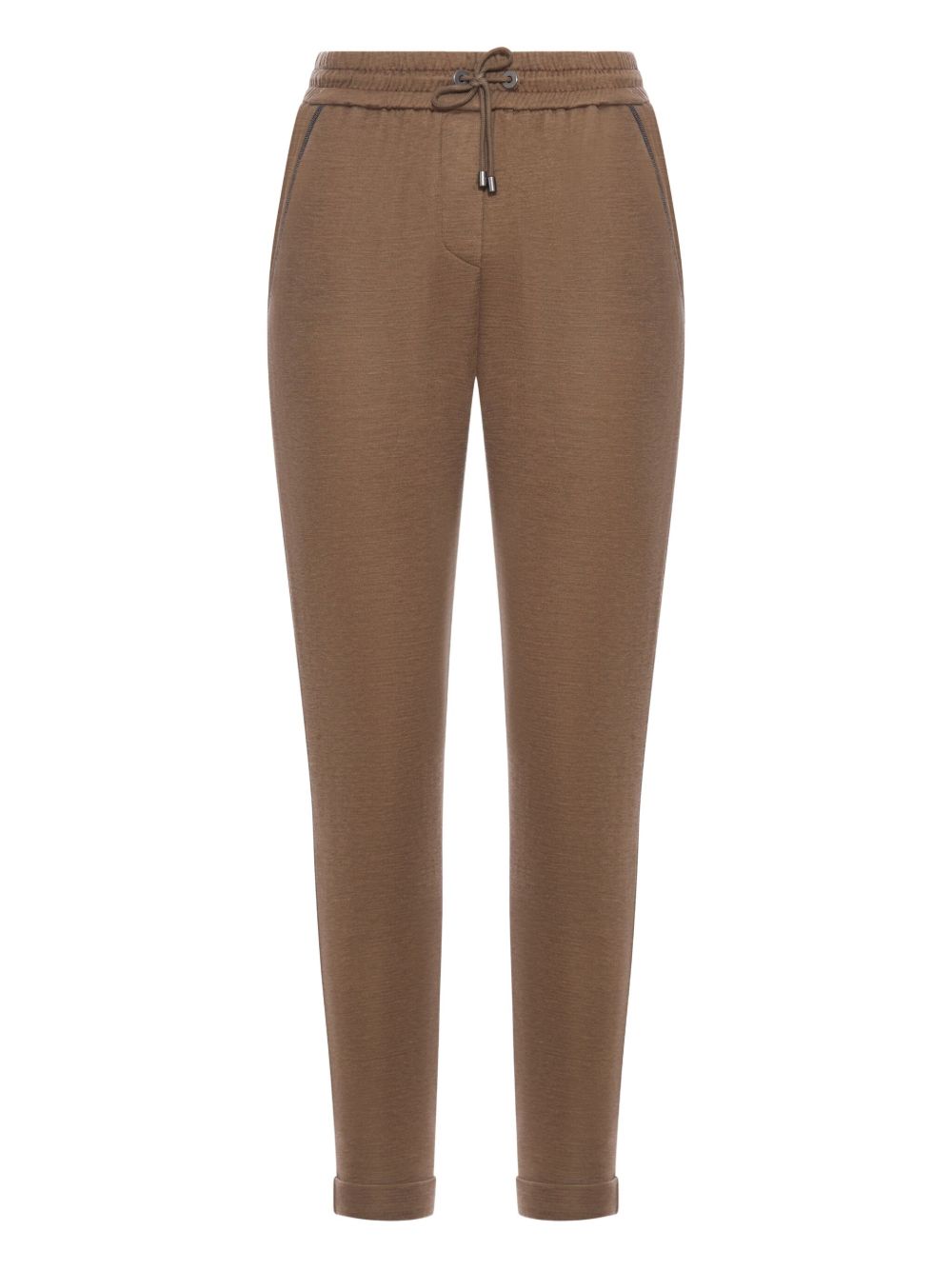 Brunello Cucinelli Brunello Cucinelli Cotton And Silk Blend Trousers