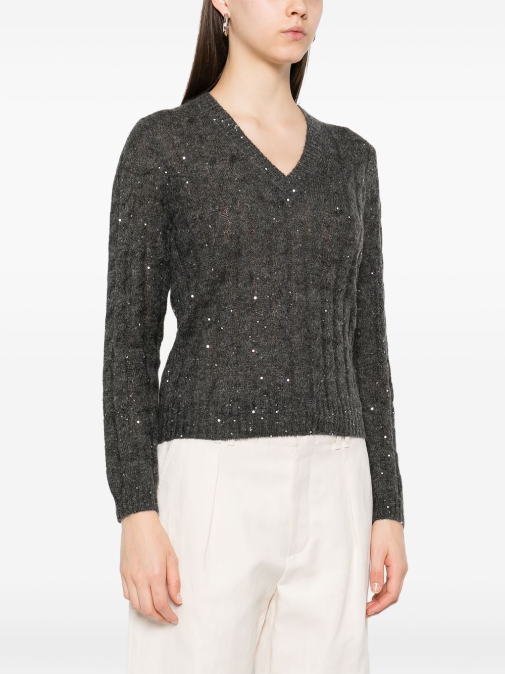 Brunello Cucinelli Brunello Cucinelli Cable-knit sweater