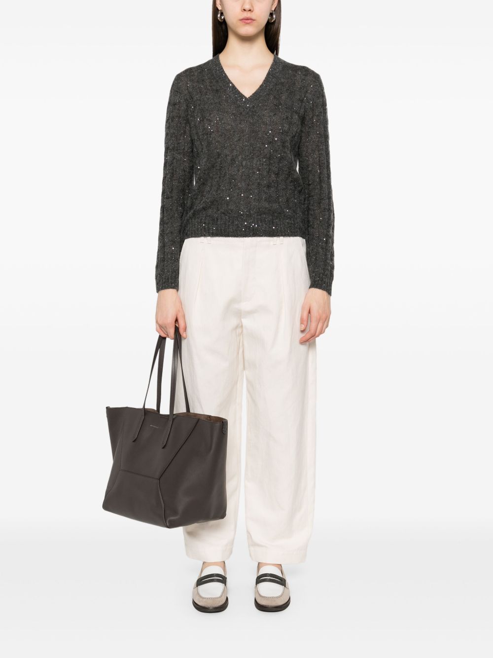 Brunello Cucinelli Brunello Cucinelli Cable-knit sweater