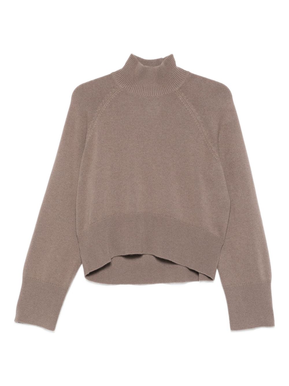 Brunello Cucinelli Brunello Cucinelli High-neck cropped sweater
