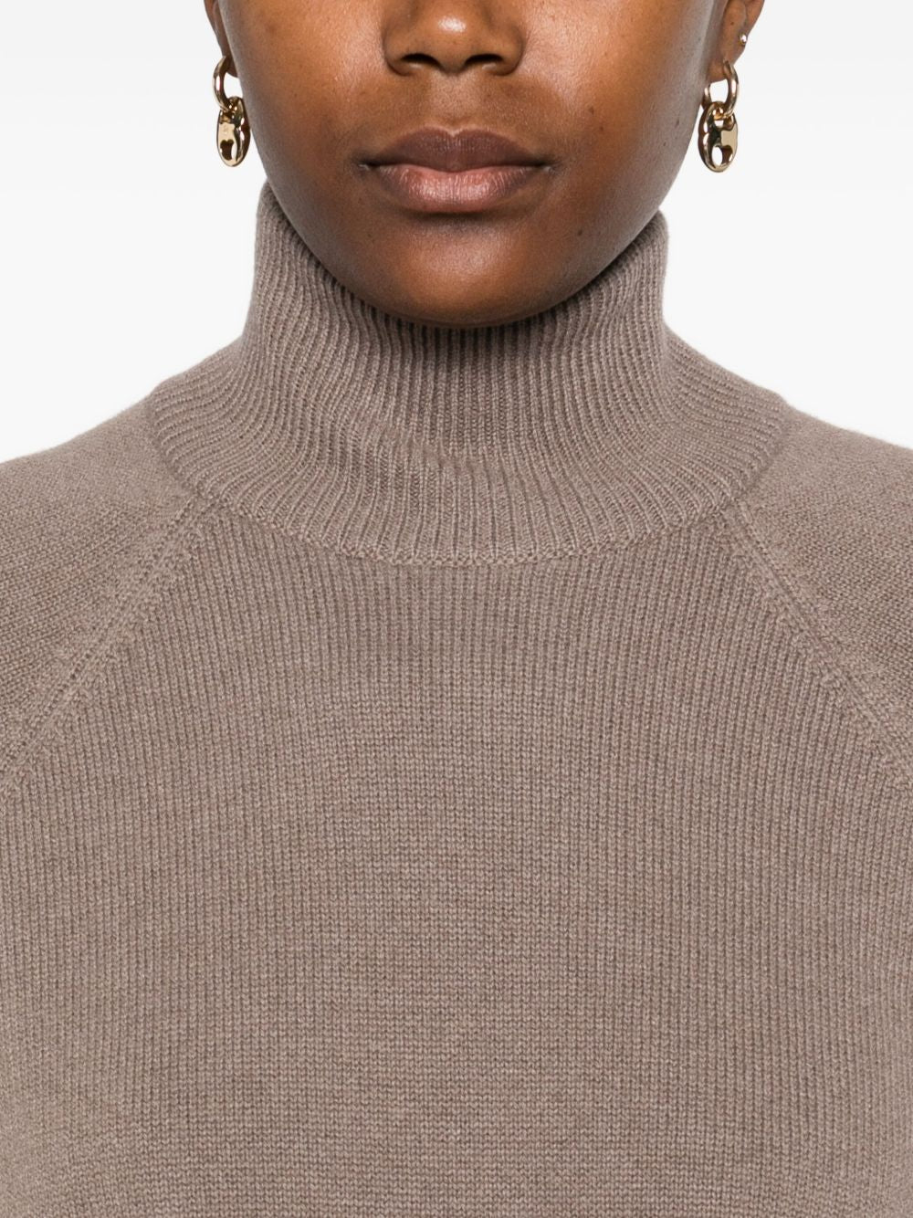 Brunello Cucinelli Brunello Cucinelli High-neck cropped sweater