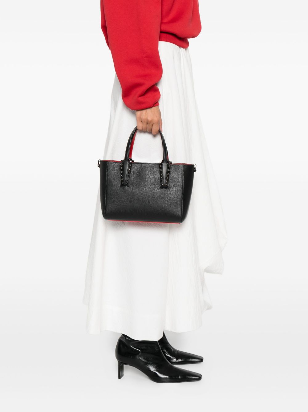 Christian Louboutin Christian Louboutin Cabata mini leather tote bag