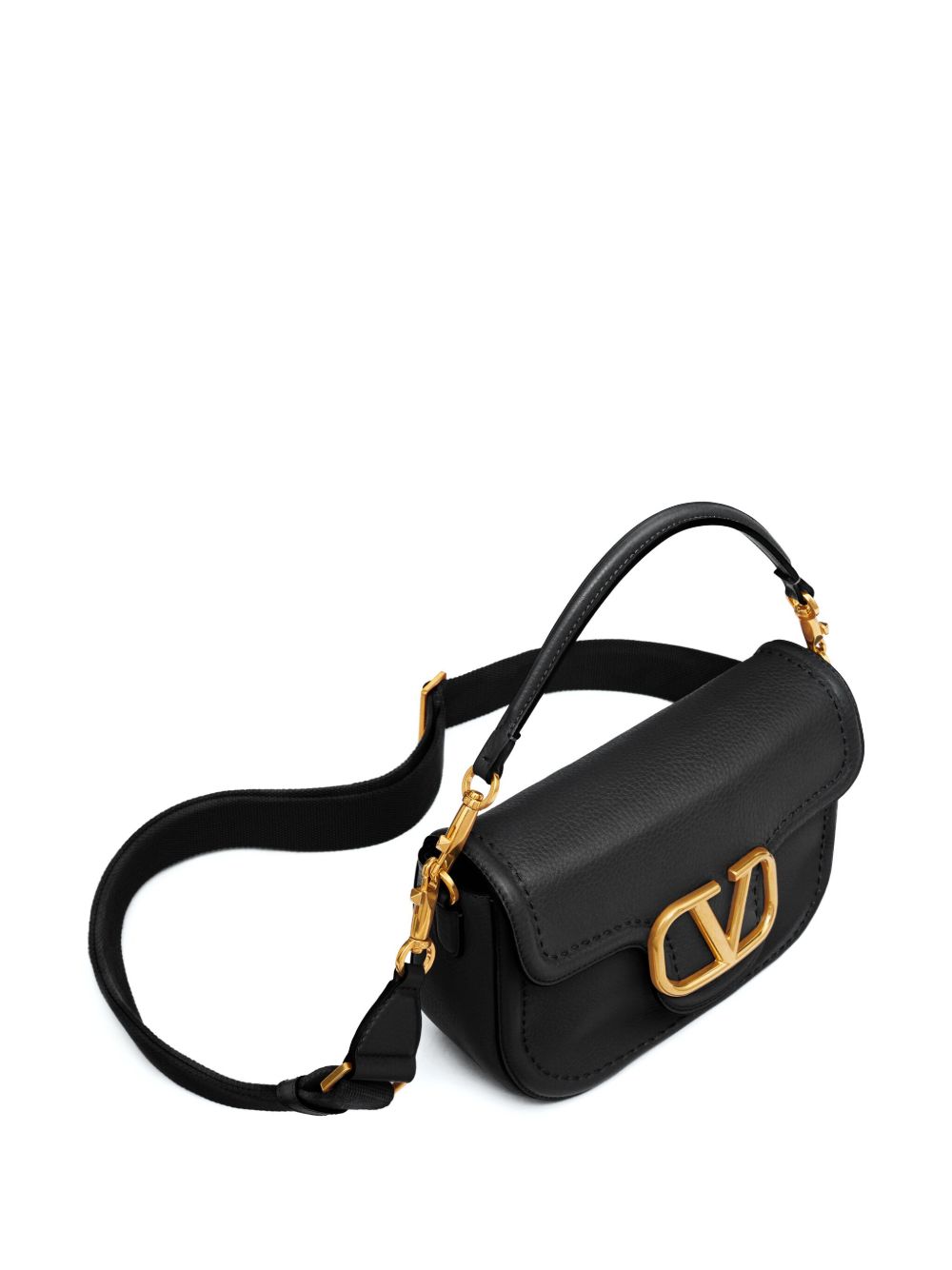 Valentino Garavani Valentino Garavani Alltime Grainy Calfskin Shoulder Bag