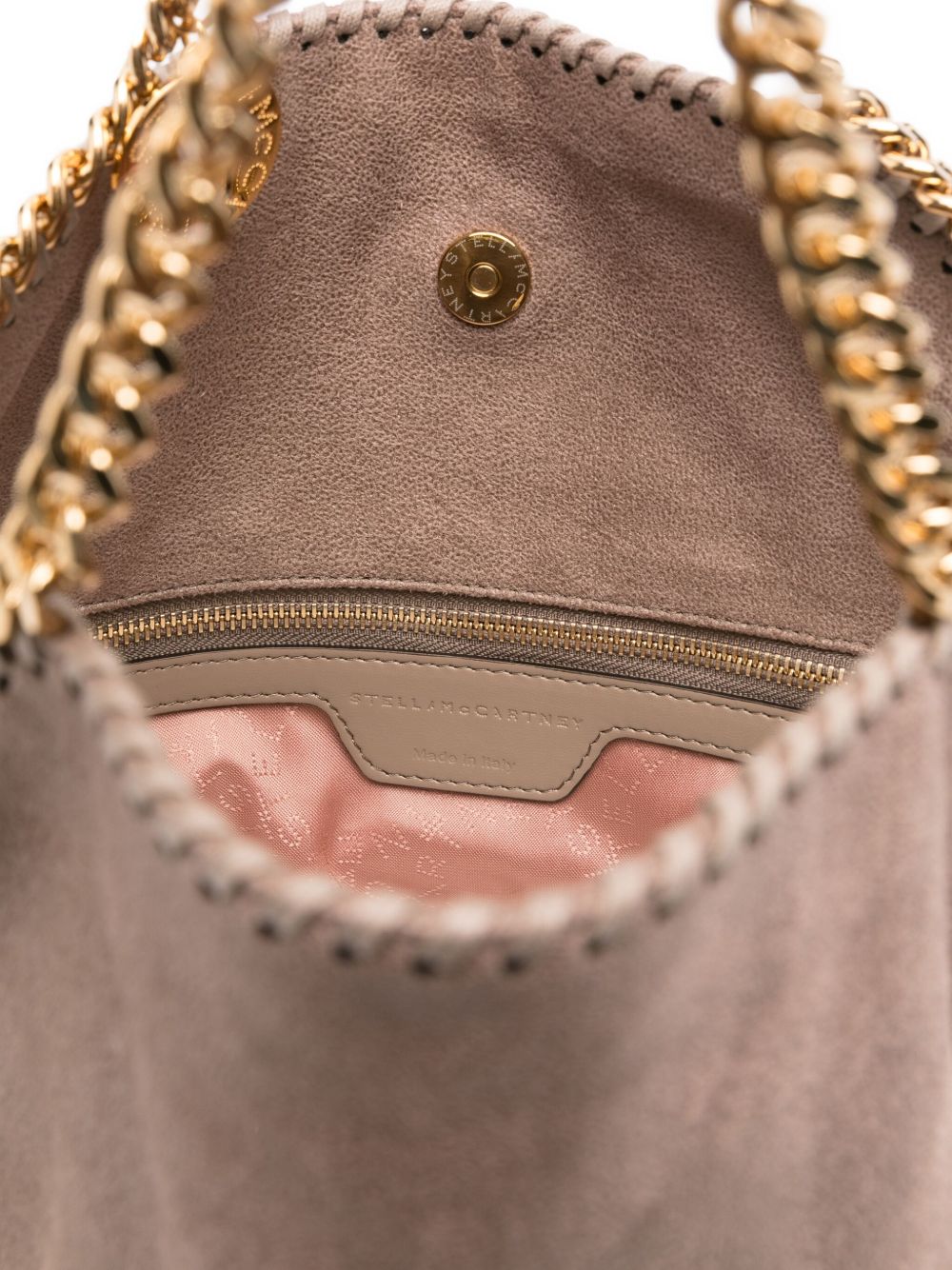 Stella McCartney Stella McCartney Falabella chain-trimmed tote bag