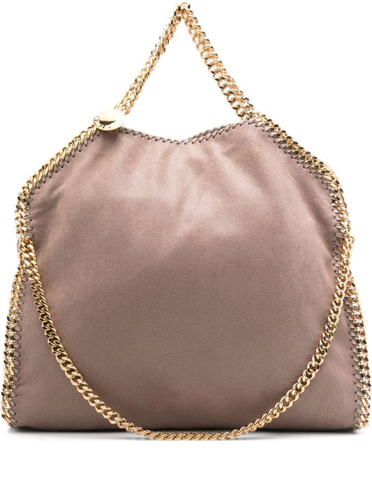 Stella McCartney Stella McCartney Falabella chain-trimmed tote bag