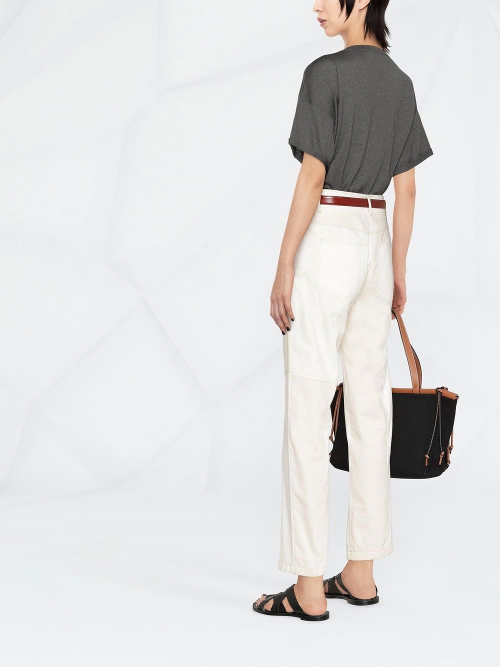 Brunello Cucinelli Brunello Cucinelli Round-neck short-sleeve T-shirt