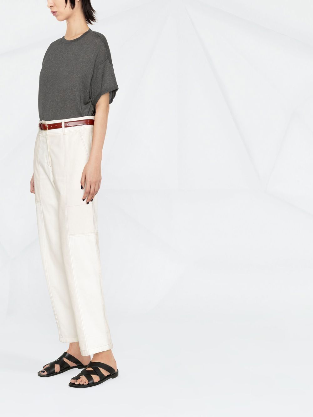 Brunello Cucinelli Brunello Cucinelli Round-neck short-sleeve T-shirt