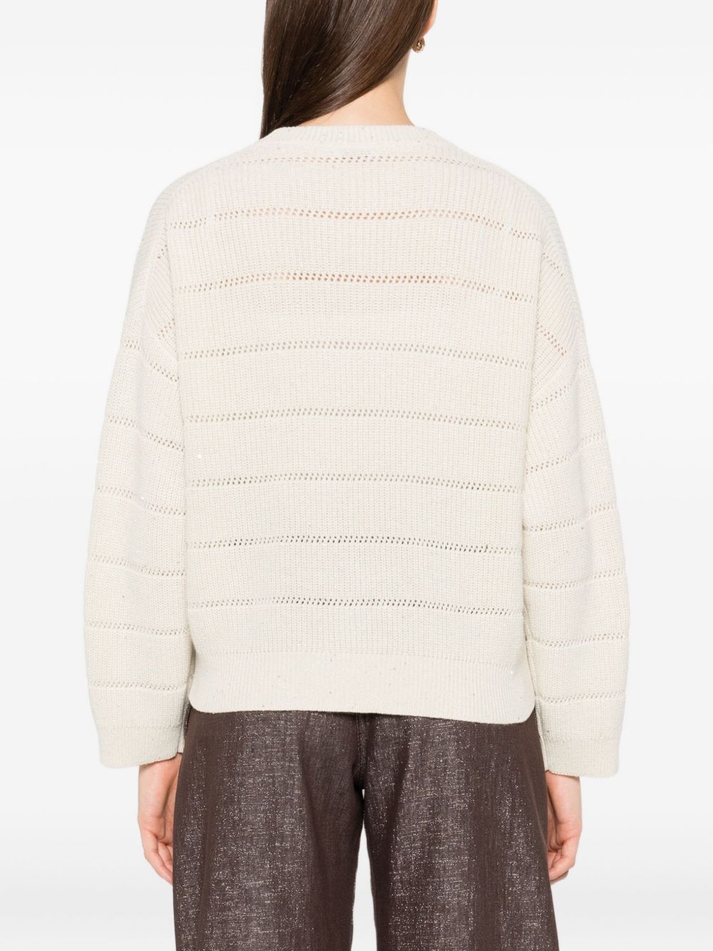Brunello Cucinelli Brunello Cucinelli Open-knit sweater