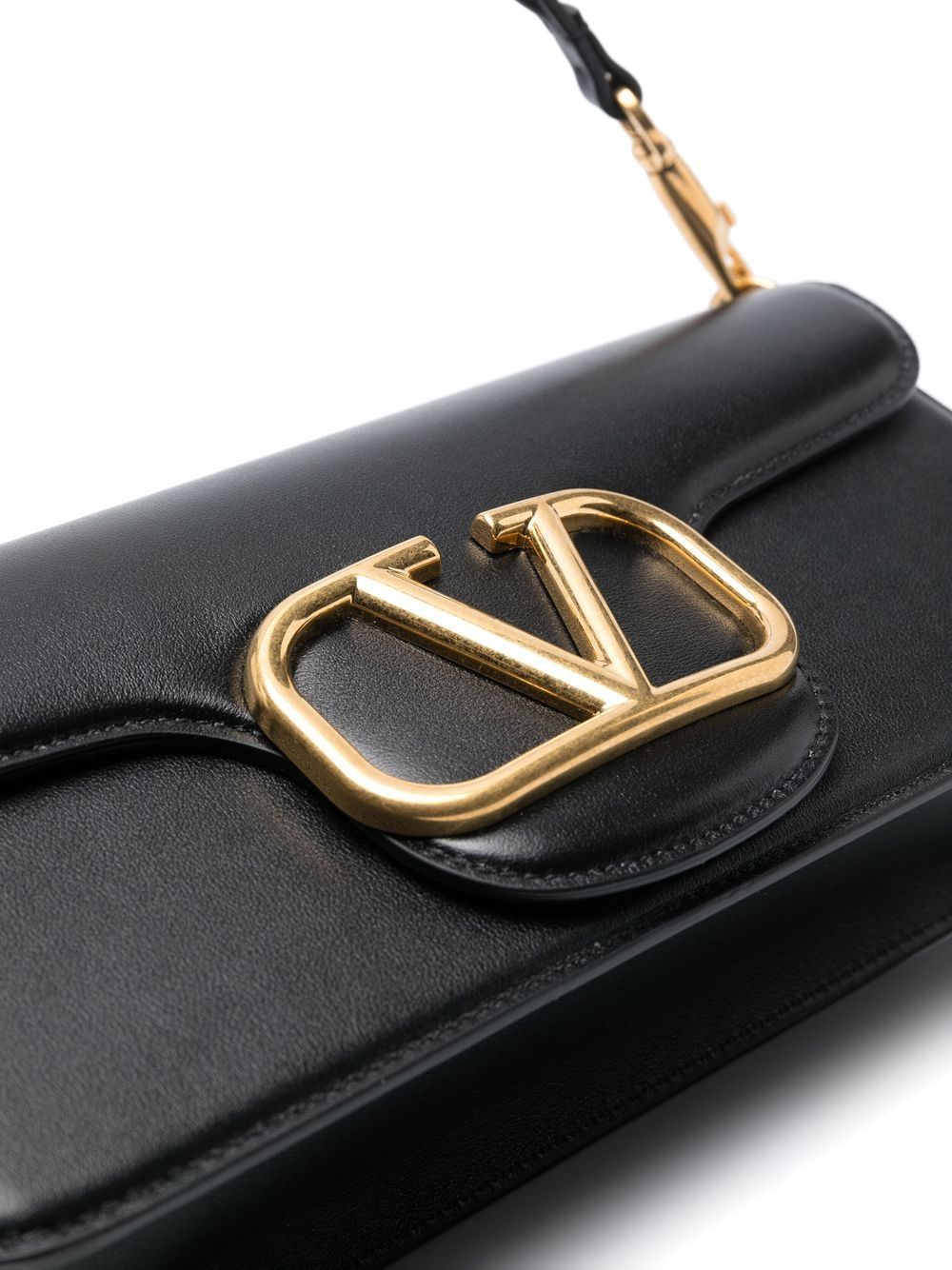 Valentino Garavani Valentino Garavani Locò Calfskin Shoulder Bag