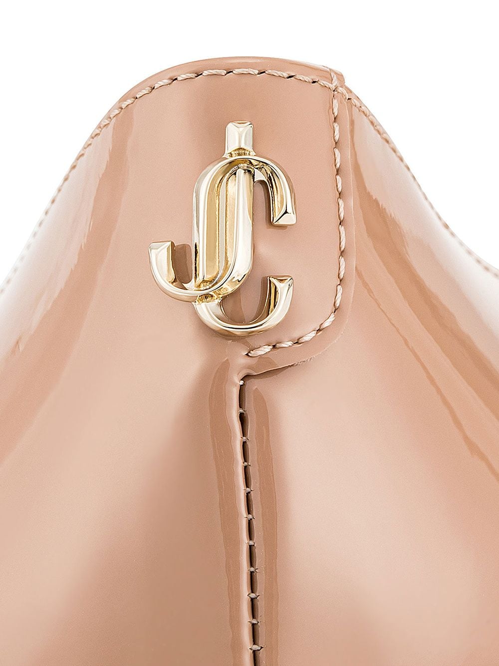 Jimmy Choo Jimmy Choo Love 65 Ballet-Patent-Leather Pumps with JC Emblem