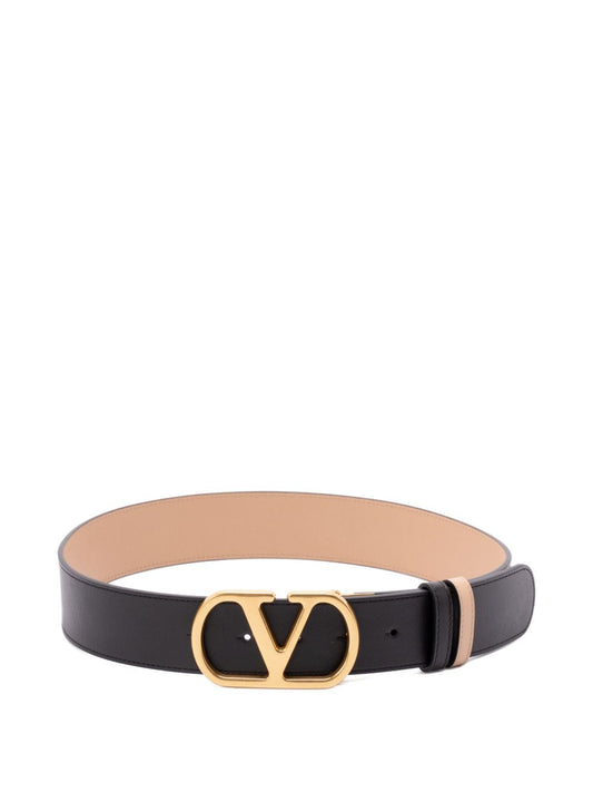 Valentino Garavani Valentino Garavani VLogo Signature leather reversible belt