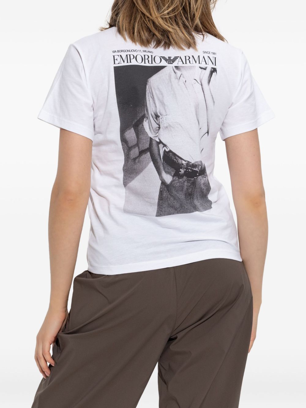 Emporio Armani Emporio Armani T-shirts and Polos White