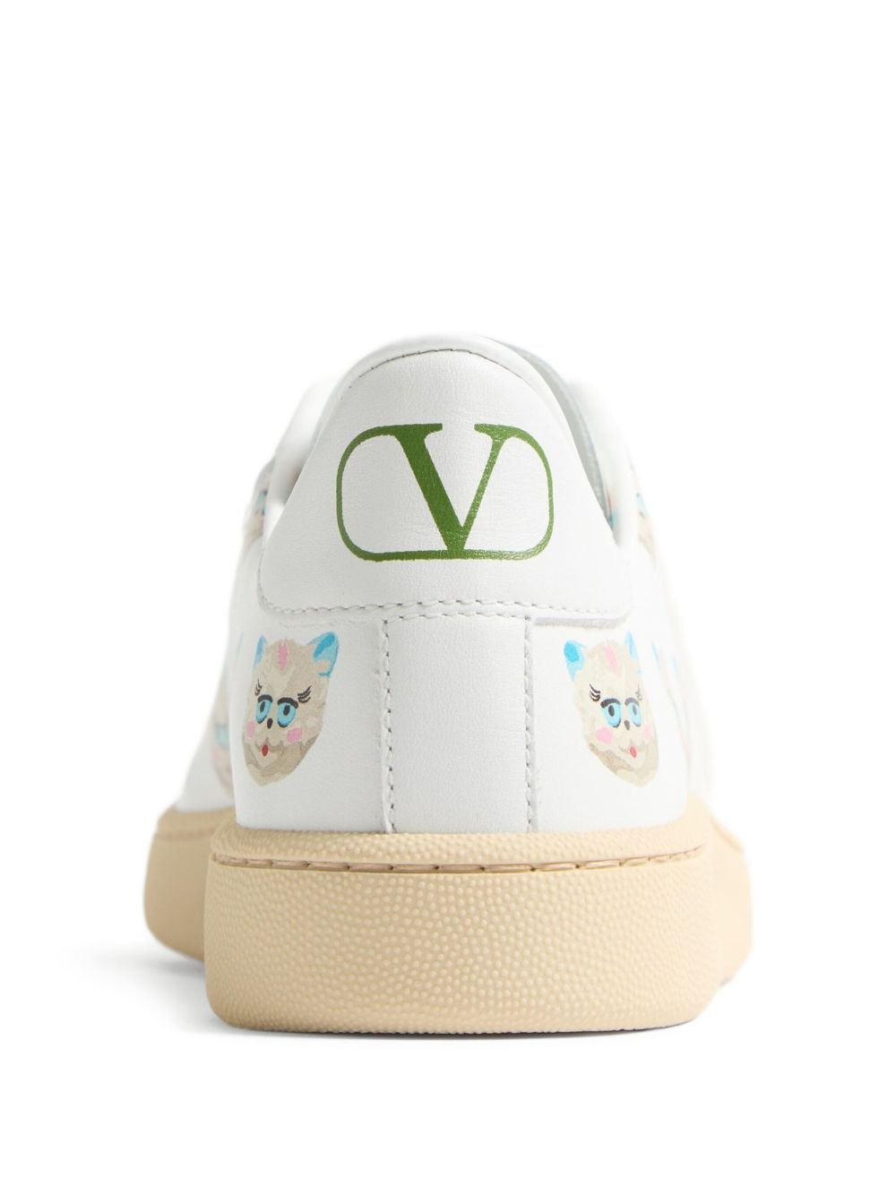 Valentino Garavani Valentino Garavani Le Chat De La Maison Royco Sneaker In Nappa Calfskin