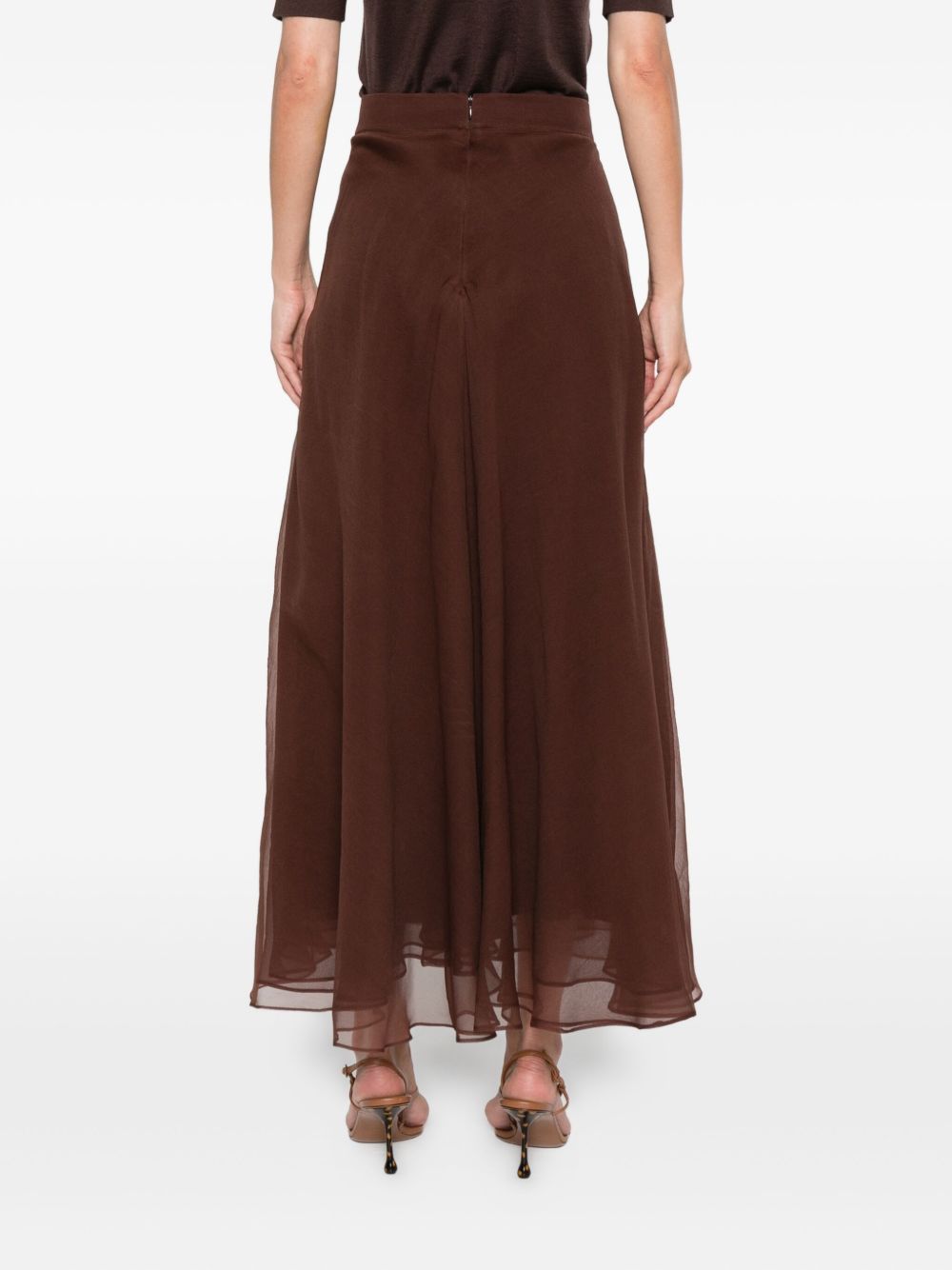 Brunello Cucinelli Brunello Cucinelli Silk maxi skirt