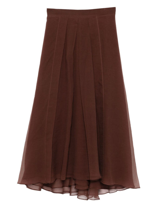Brunello Cucinelli Brunello Cucinelli Silk maxi skirt