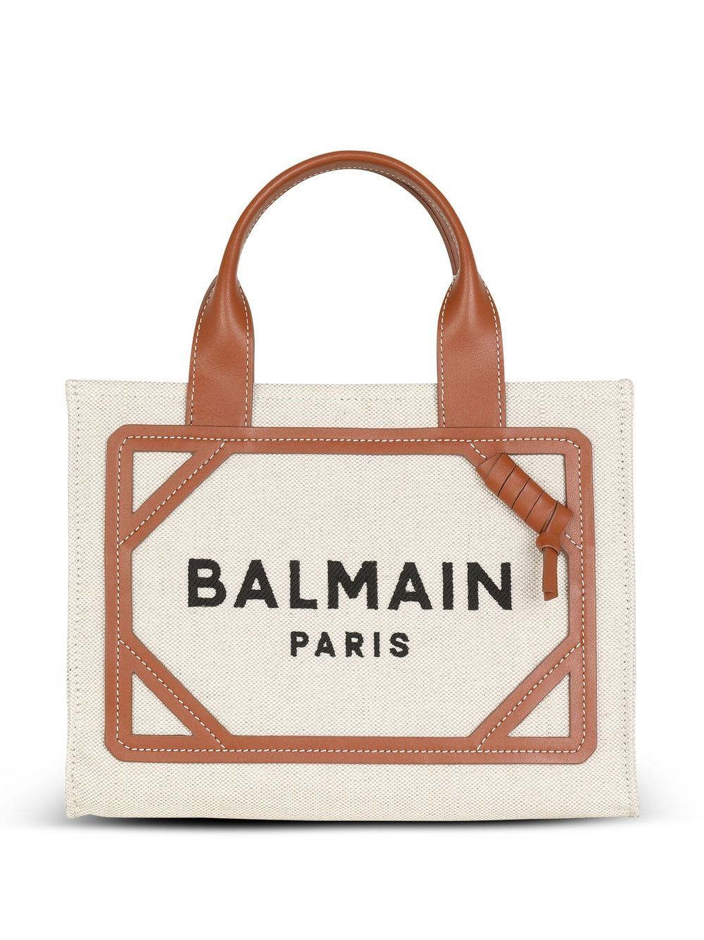 Balmain Balmain B-Army small canvas tote