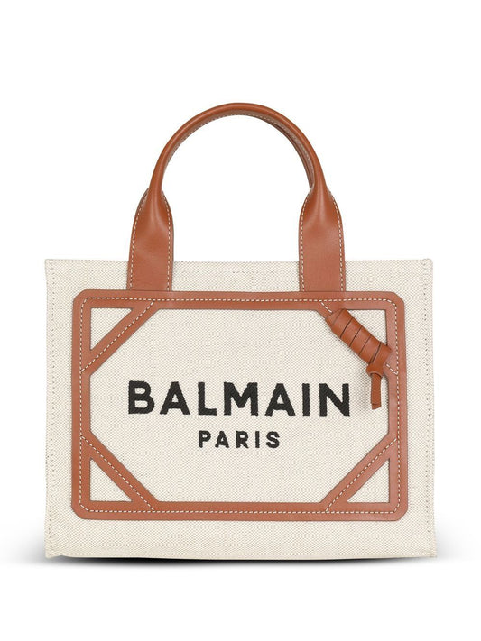 Balmain Balmain B-Army small canvas tote