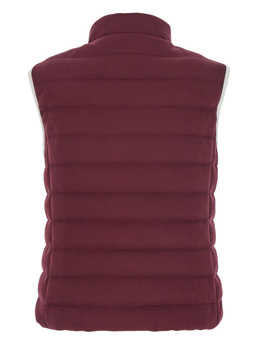 Brunello Cucinelli Brunello Cucinelli Quilted logo-plaque gilet