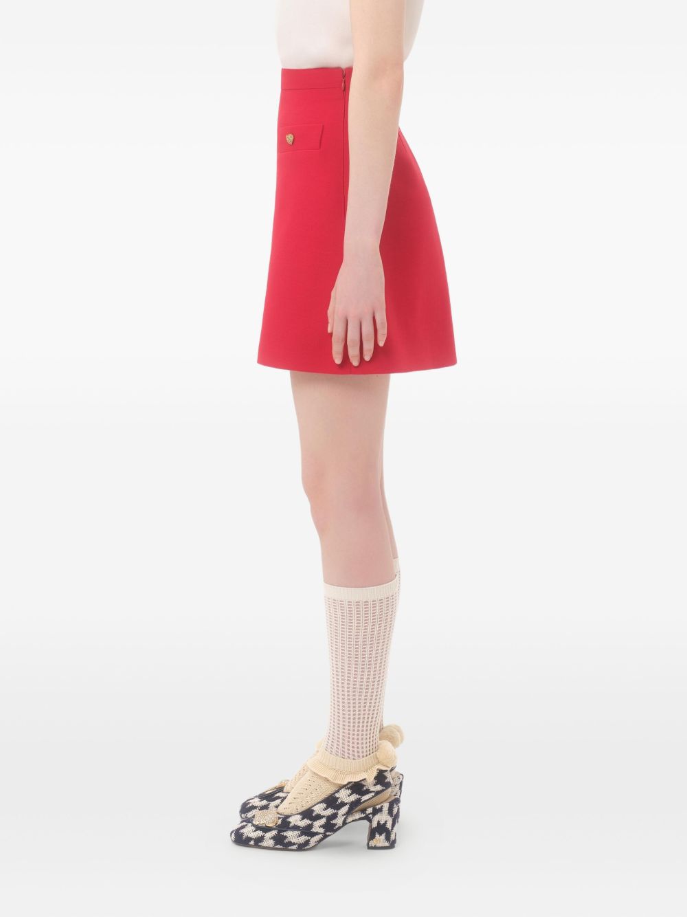 Valentino Valentino Crepe Couture Skirt