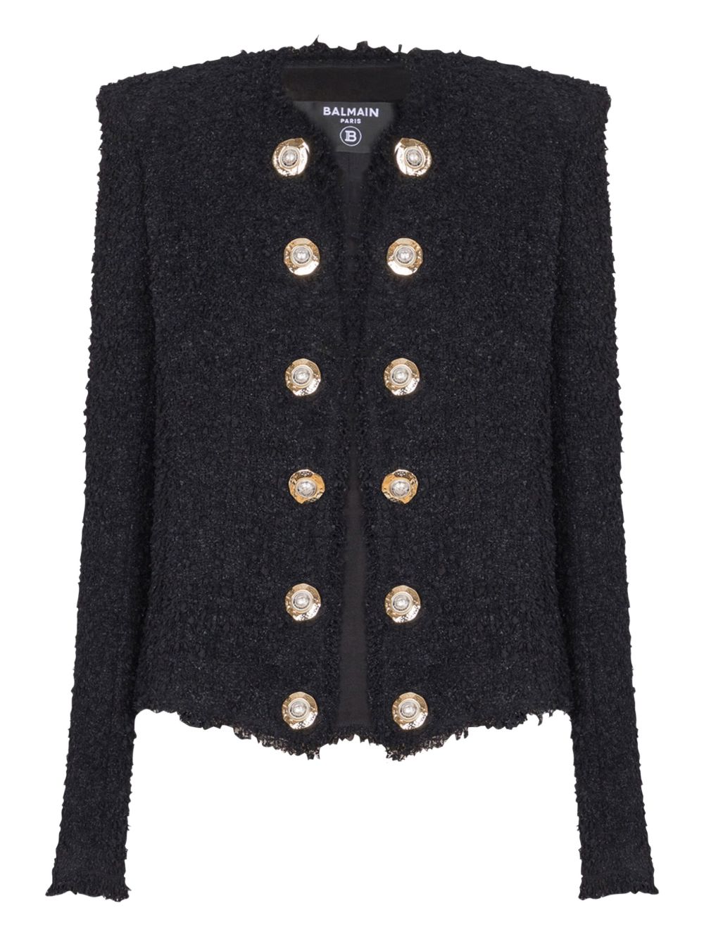 Balmain Balmain Edge-to-edge tweed jacket