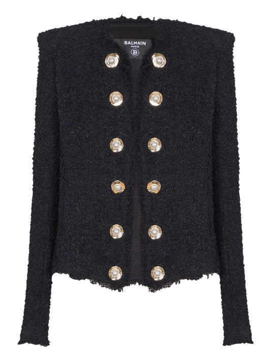 Balmain Balmain Edge-to-edge tweed jacket