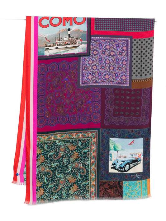 Pierre Louis Mascia Pierre Louis Mascia silk printed scarf