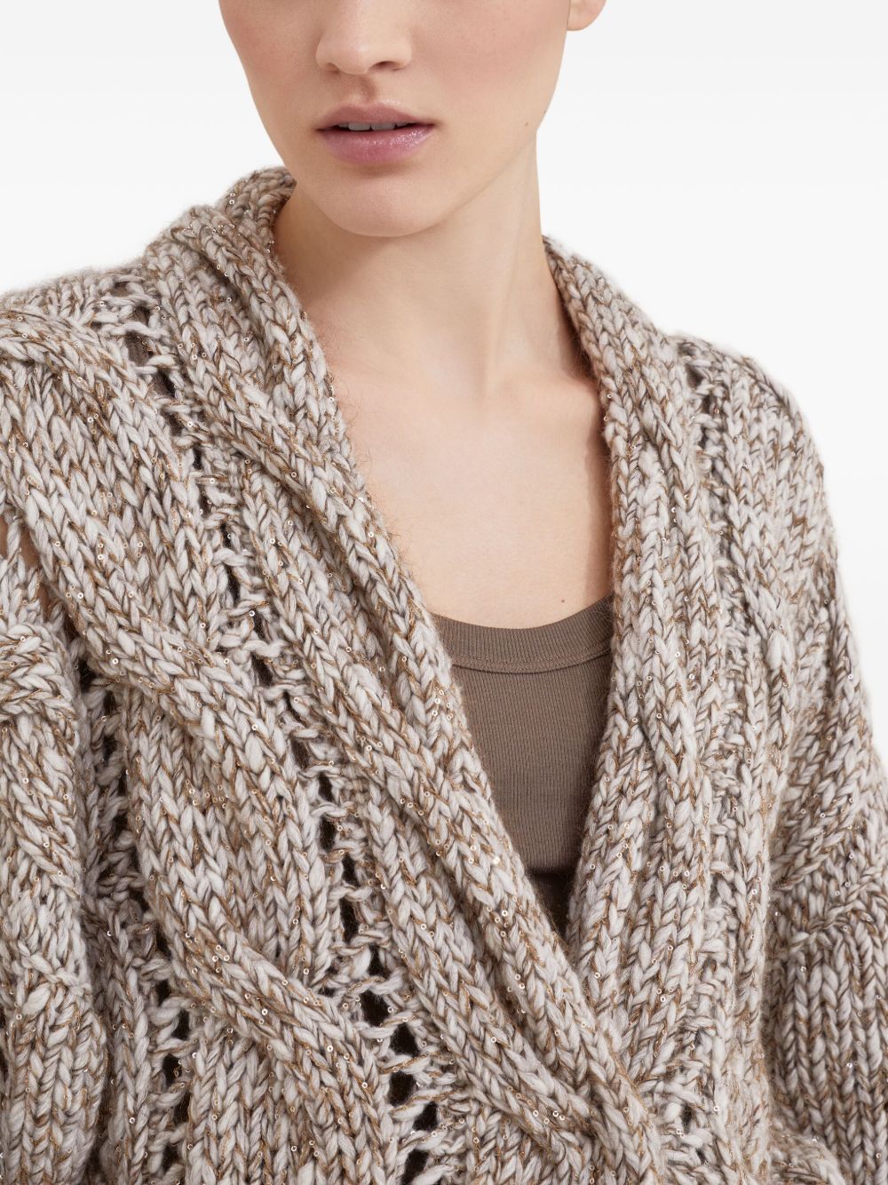 Brunello Cucinelli Brunello Cucinelli Chunky-knit cardigan