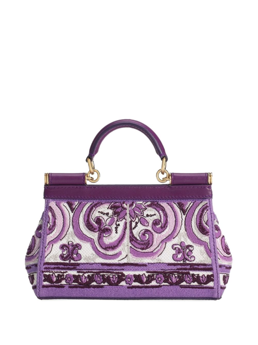 Dolce & Gabbana Dolce & Gabbana Small Sicily handbag with Maiolica embroidery