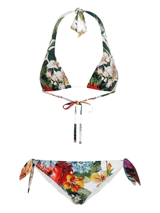 Dolce & Gabbana Dolce & Gabbana Flower print bikini set