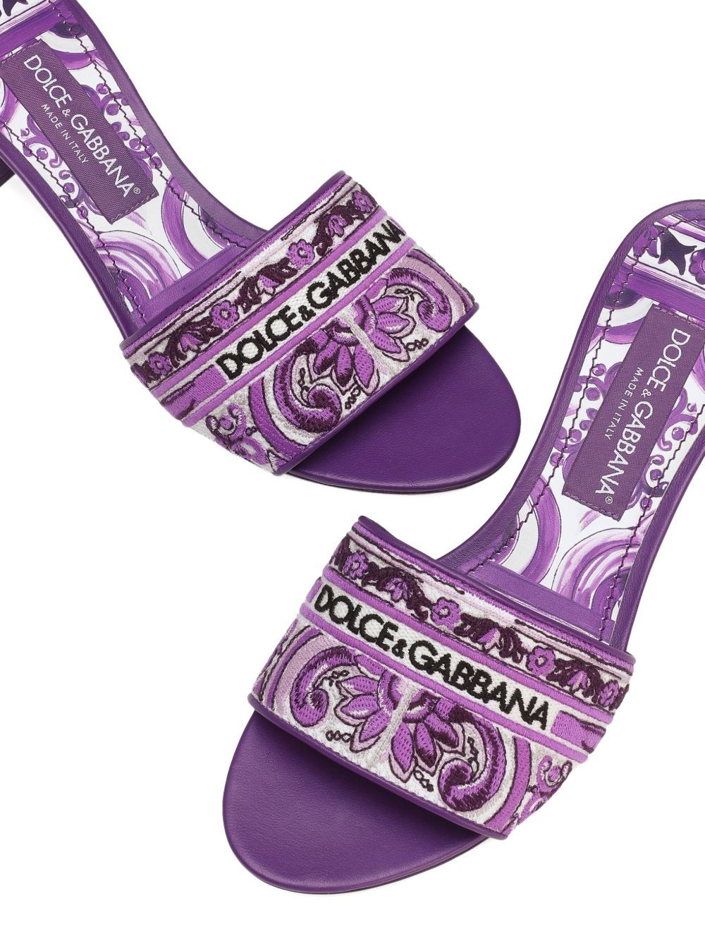 Dolce & Gabbana Dolce & Gabbana Sandals Purple