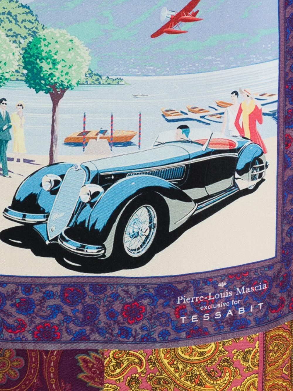 Pierre Louis Mascia Pierre Louis Mascia silk printed scarf