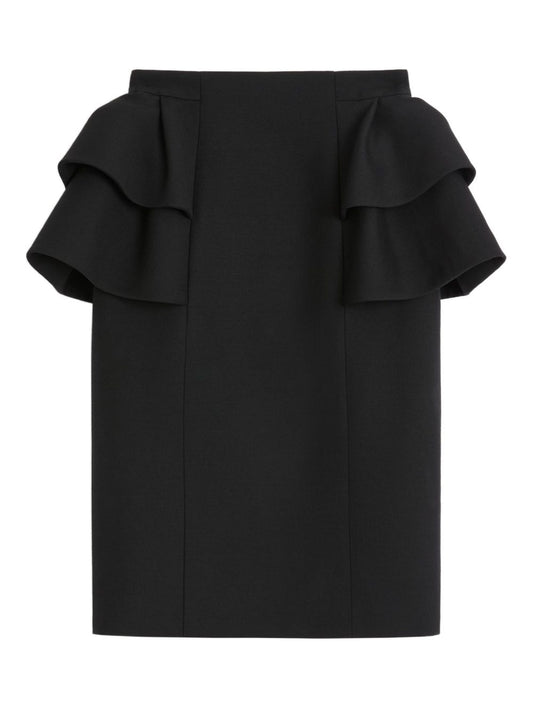 Valentino Valentino Crepe Couture midi skirt