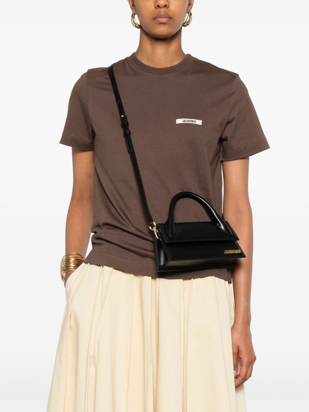 JACQUEMUS JACQUEMUS The long Chiquito leather bag.