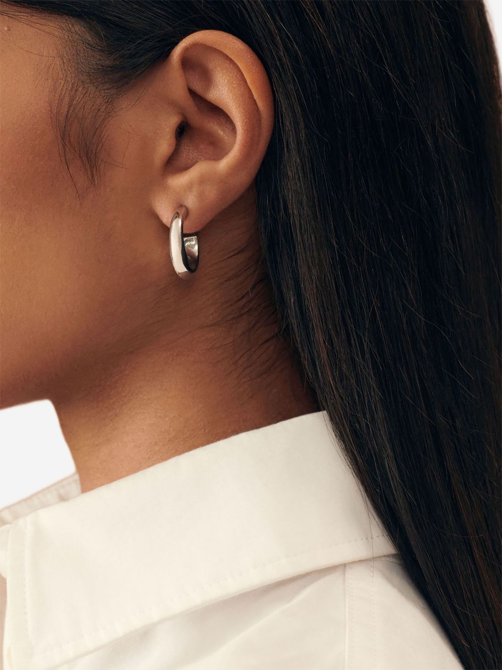 JACQUEMUS JACQUEMUS Les Creoles Tourni earrings