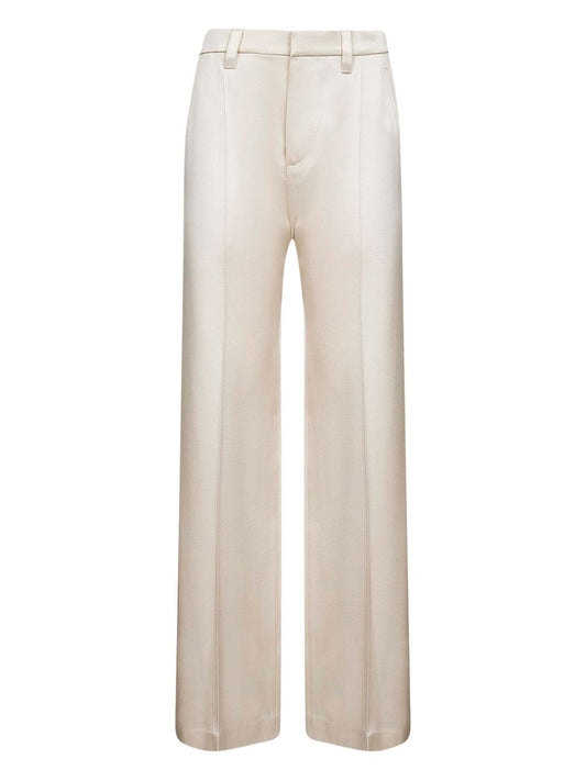 Brunello Cucinelli Brunello Cucinelli Pressed-crease satin trousers