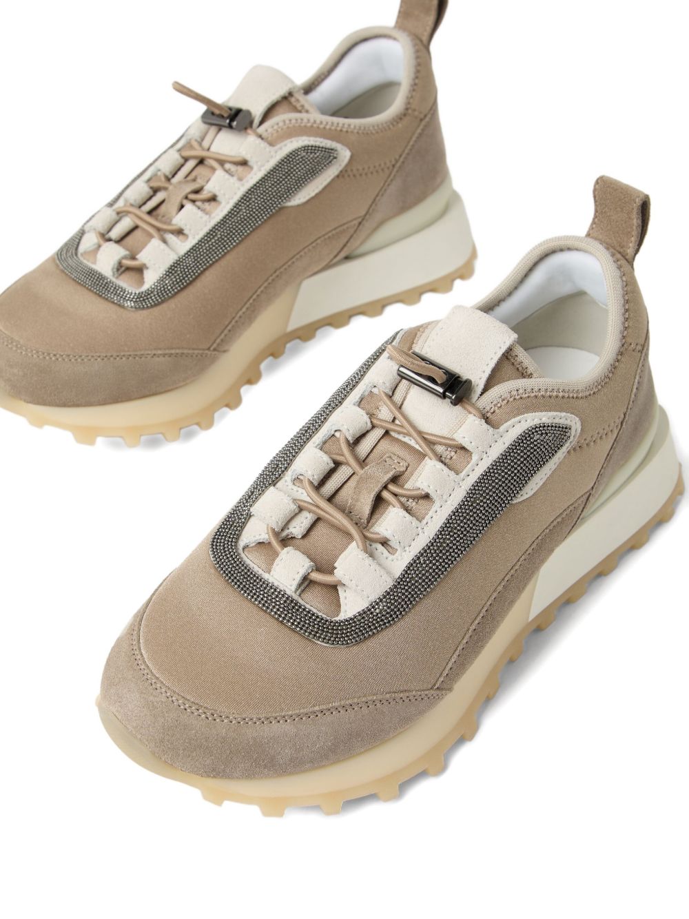 Brunello Cucinelli Brunello Cucinelli Runners in techno fabric and suede